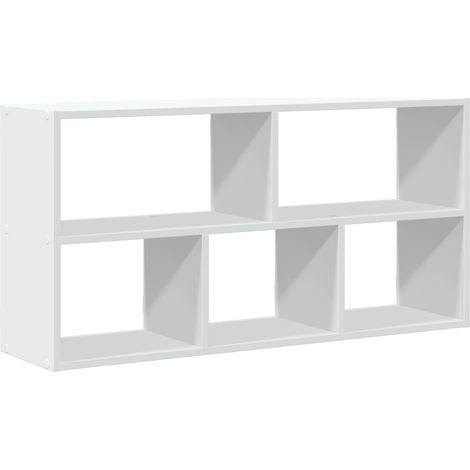 Maison Exclusive - Wandregal Weiß 100x25x50 cm Holzwerkstoff