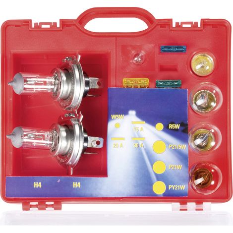 Unitec H4 Ersatzlampen-Koffer 60/55W Beleuchtung (1/2)