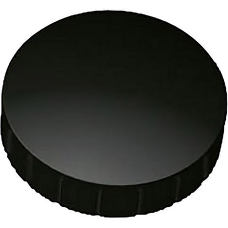 Maul Magnet MAULsolid (Ø x H) 32 mm x 8.5 mm rund Schwarz 10 St. 6163290
