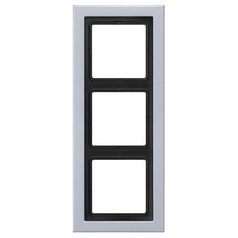 Marco 3 elementos aluminio (11mm) LS Design JUNG ALD 2983