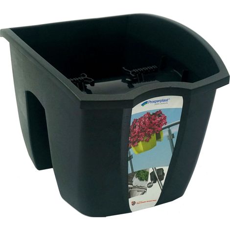 Maceta para barandilla CROWN DCRO240  Antracita