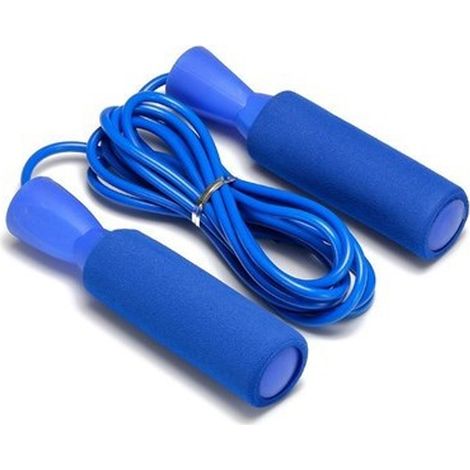 Corde à sauter Basics Standard, réglable et anti-nœuds, avec fil d'acier, pour hommes et femmes. (1/5)