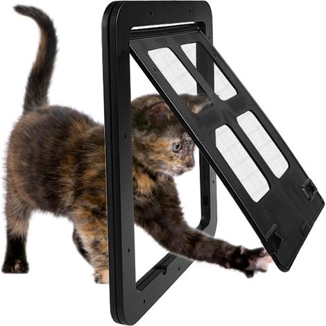 Porte moustiquaire pour chiens et chats - taille S (largeur 24 x épaisseur 1 x hauteur 29 cm)