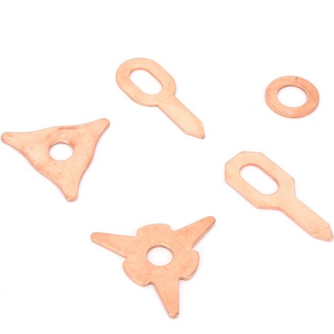 110 pièces kit outils anneaux tirage bosse triangulaire OT rond pour soudure carrosserie automobile (1/5)