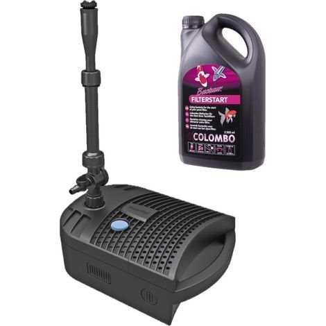 Pompe Filtre Bassin + Jets + UV 11W + Bactéries Jusqu'à 6000 Litres