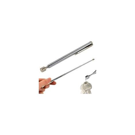 Lot de 2 Tige Télescopique Aimantée,Tige de lecture magnétique,Télescopique Magnétique Ramasser,Outil Bâton Rod Extensible, Ramassage Magnétiques Télescopiques, Avec Conception De Pince Style Poche, A (1/5)