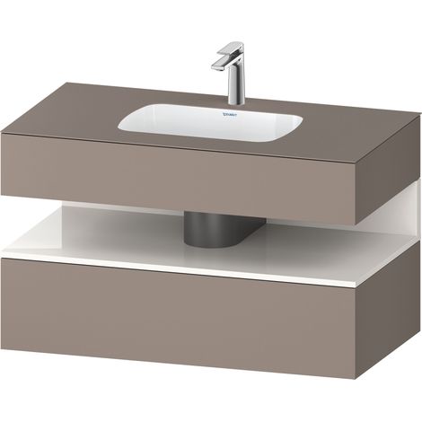 Duravit Collection One lavabo à encastrer avec meuble sous-vasque (1/2)