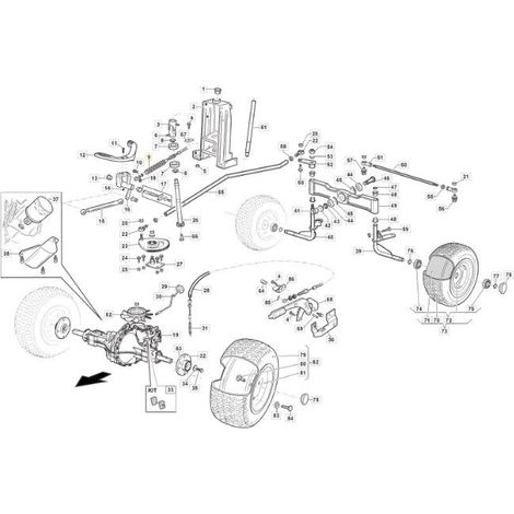 ORIGINAL STIGA GTSD VORWÄRTSSTEUERUNGSKABEL – 118830510/0