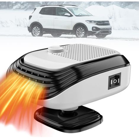 Tragbare Multifunktions-Autoheizung, Auto Heizung 12V 150W mit 360 Drehung, Autoentfroster Frostschutz Schneeräumung Auto Enteiser, Windschutzscheiben Defroster für Auto LKW SUV (1/5)