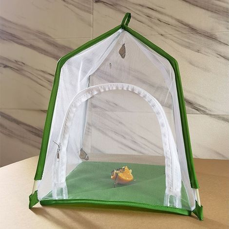 Cages à insectes en forme de maison, cages d'élevage horticole, cages ornementales raffinées et cages expérimentales pour l'enseignement des sciences. (1/5)