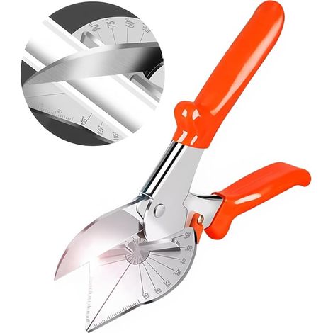 Garden Scissors Multi-Angle For PE, PVC PPR, Pipes, Branches, Wires, and Angles from 40 to 135 Degrees (1/5)
