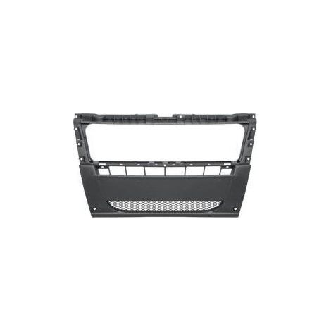 Pare-choc avant central noir avec grille Citroen Jumper 2006-2014