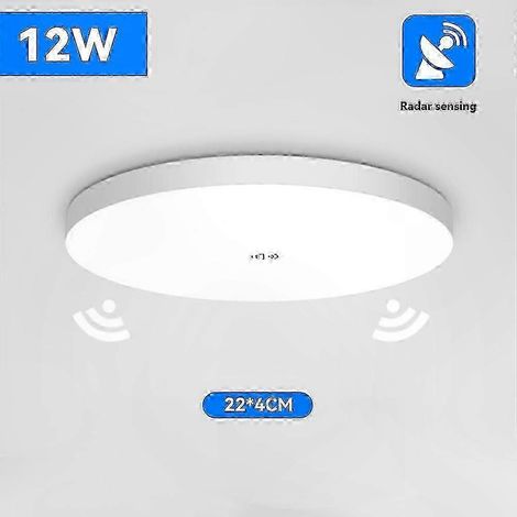 LED-Deckenleuchte mit Bewegungsmelder, intelligente Flurbeleuchtung, Integration in die Hausautomation (1/5)