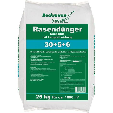BECKMANN PROFI Rasendünger Economic 25 kg Langzeitrasendünger Langzeitwirkung (1/3)