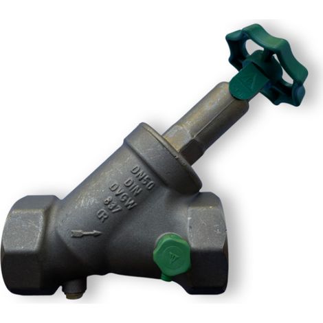 BRUSE KFR-Ventil 2" DN50 mit Entleerung nichtsteigende Spindel Absperrventil