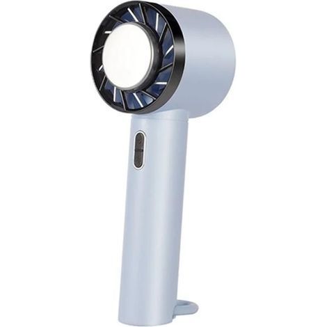 Mini-Tragbarer Sommerventilator, tragbarer Outdoor-Ventilator mit Kältekompressionsfunktion – Blau (1/5)