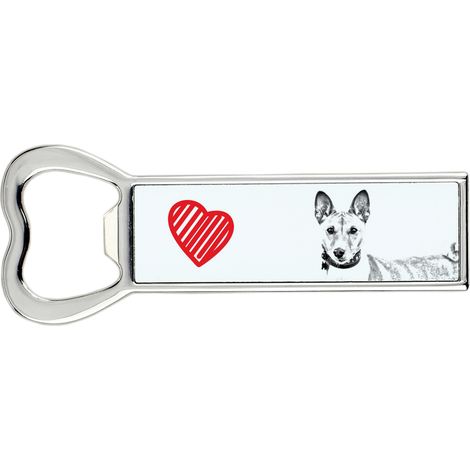 Basenji, Basenji, Perro del Congo: un abridor de botellas con forma de perro, un abridor de nevera personalizado, un regalo único para un hombre de Art-Dog (1/5)