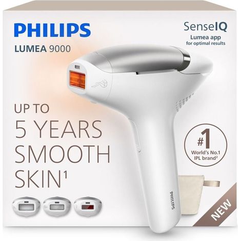Halbdefinitive Epilation Philips BRI936/00 Weiß Silber (1/4)