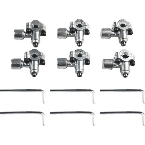 Lot de 6 valves de robinet de ligne Bpv31 (1/4)