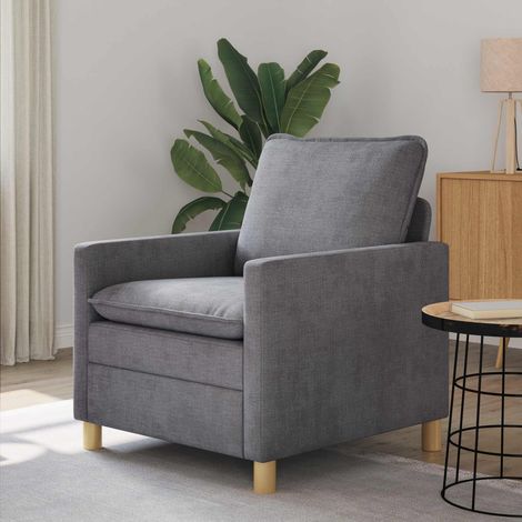 Sofá Gris Claro 76 x 81 x 87,5 cm Poliéster