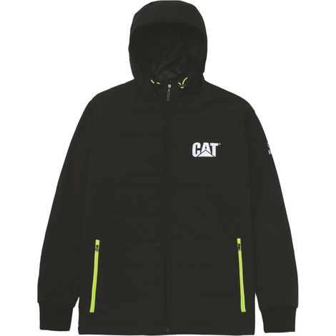 Blouson Tech Hybrid CATERPILLAR 1040029 - Noir / Fluo - L (1/5)