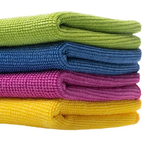 Juego de 20 paños lavables de microfibra, toallas suaves y superabsorbentes, para baño, piscina y playa. (1/5)