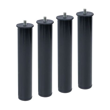 Juego 4 patas canape somier fijas 25cm atornillar 50mm (1/2)