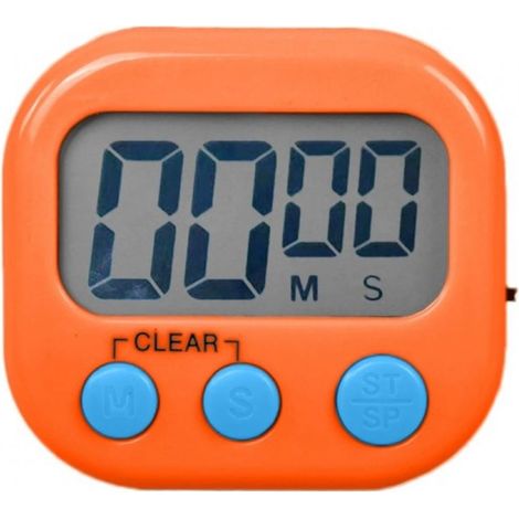 Set mit 3 farbenfrohen digitalen Stoppuhren mit lautem Alarm – EINNENFFER – Countdown-Timer bis zu 99 Minuten, ideal für Küche und Alltag (1/5)