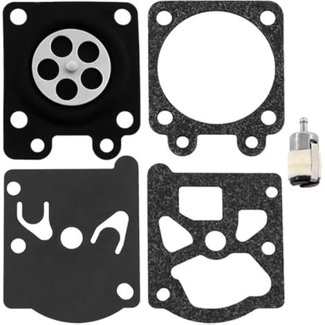 Kit de réparation de carburateur pour Dolmar PS32 PS35 PS350 PS420 tronçonneuse Accessoires pour Walbro C1Q carburateur Kit de Joints de réparation de Membrane de carburateur (1/5)