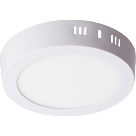 Plafón Circular LED 12W 1,207Lm Driver Lifud Flicker Free IP20 30,000H [WR-MYSR-12-CW]