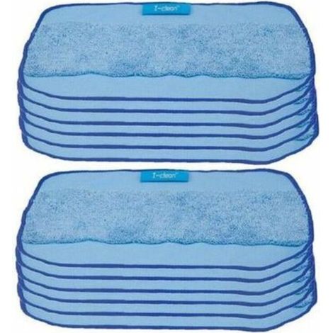 12 Pack Lavable Reutilisable Microfibre de rechange chiffons pour iRobot Braava 380t 320 Mint 4200 5200 Robotique,LO-Ron