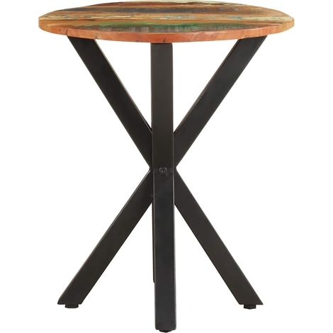 Maison Exclusive - Beistelltisch 48x48x56 cm Altholz Massiv
