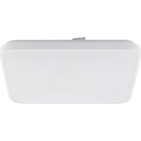Plafoniera bagno quadrata 43,5 cm LED 32W 3000K bianca (1/5)