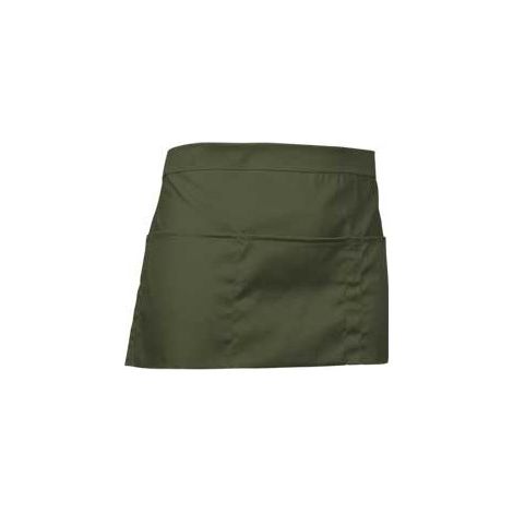 Delantal corto VALENTO Coffee Adulto Verde militar