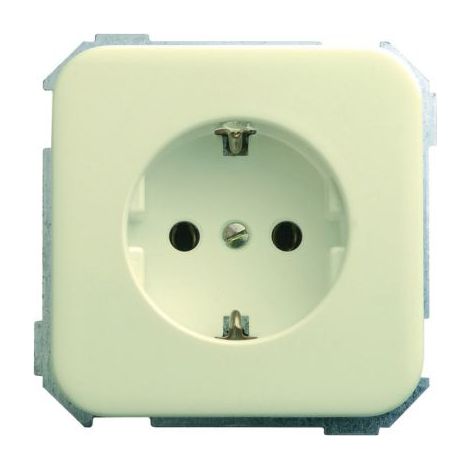 BASE ENCHUFE 2P+TT MARFIL S31 (1/2)