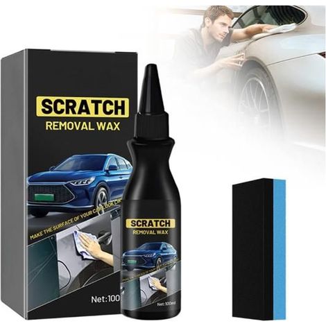 Efface Rayure Voiture Efface Rayure Voiture, Car Scratch Remover,Modèle Crème de réparation de Rayures de Voiture, Efface Rayures (1/5)