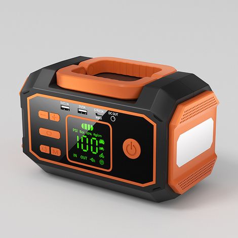 Draagbare Lightcompressor, Digitale Autobandopblazer met Meerdere Navulkoppen, Snelle en Eenvoudige Opblazing