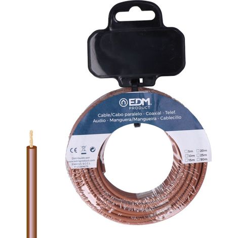 Avvolgicavo senza alogeni H07Z1-K 6mm² colore marrone (lunghezza 15m) (1/2)