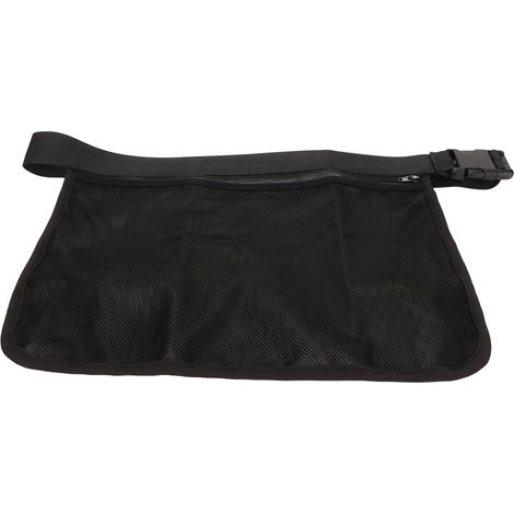 Sac de rangement portable et réutilisable en filet pour balles de sport, idéal pour le tennis et les pinceaux de maquillage. (1/5)