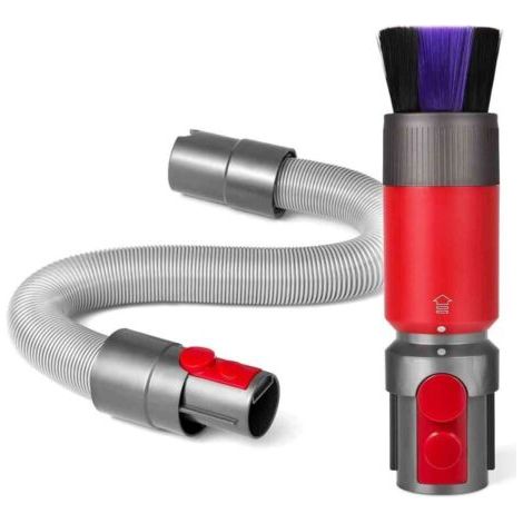 Accessoires d'aspirateur, pour tuyau flexible d'aspirateur Dyson, accessoires d'aspirateur antistatique pour Dyson V8/V10/V11/V12/V15, pour une élimination efficace de la poussière (1/4)