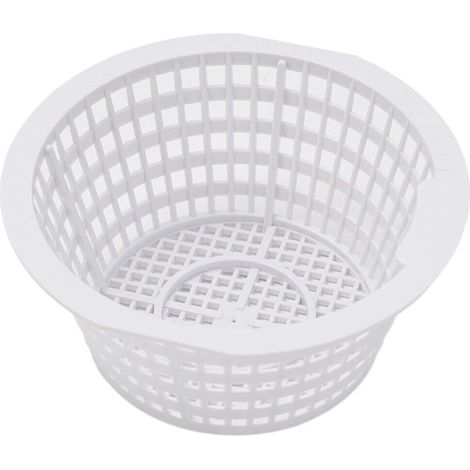 Schwimmbad-Kunststoff-Skimmer-Ersatzkorb, Skimmer-Korb für oberirdische und in der Erde befindliche Schwimmbad-Ersatzteile, Pool-Zubehör, Skimmer-Korb (ohne Griff)