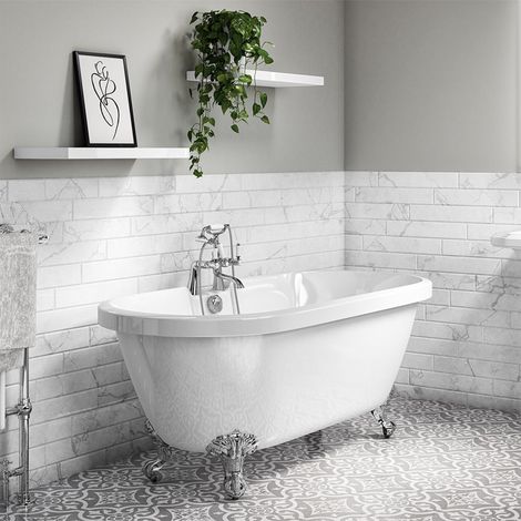 Synergy Wilmslow Traditional 1700mm Double Ended Bath (1/2)
