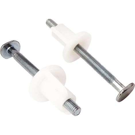 Kit de reemplazo de asiento de inodoro, incluye 2 tornillos, 2 tuercas y 2 arandelas - compatible con la mayoría de los modelos - fácil instalación (1/3)