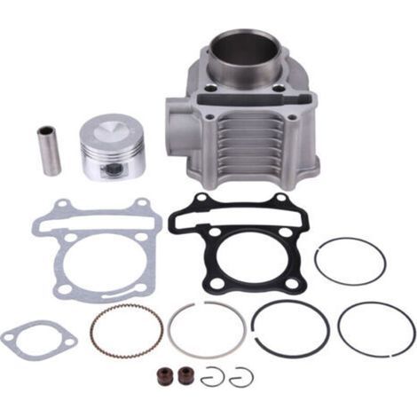 Kit pistone-cilindro, ricambio in metallo ad alta resistenza per motore GY6 125CC 152QMI, accessorio per moto. (1/5)