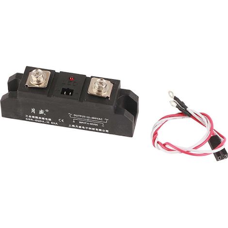 SSR‐60DA‐H Industrielles Halbleiterrelais, elektrisches kontaktloses Relaiszubehör