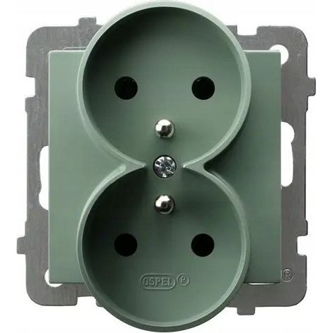 prise ospel gp-2grz/m/84 16A 250V encastrable