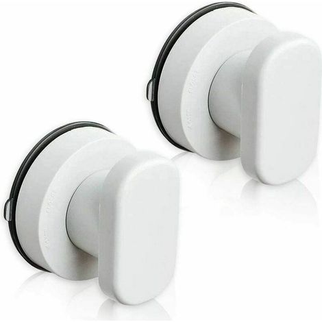 Ventouse poignée de porte réfrigérateur tiroir polyvalent salle de bain cuisine poignée ventouse - lot de 2 (1/4)
