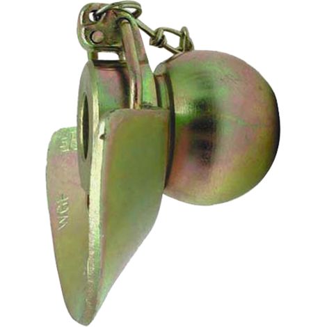 Sfera con collare per gancio di traino Ø 37 mm Ø 64 mm standard 17 mm cat. 3 11124 (1/2)