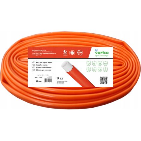 FÖRDERSCHLAUCH FÜR TAUCHPUMPEN 1"" 25MM 10MB VARTCO