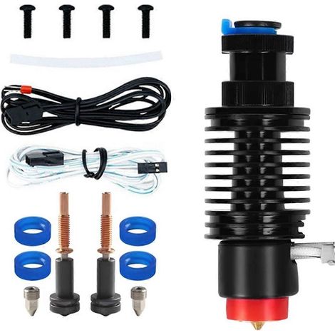 Para kit de extremo cerámico V6 Radiador Boquilla de latón Núcleo de calefacción cerámico con 2 kits de boquillas para la serie 3 B (1/5)